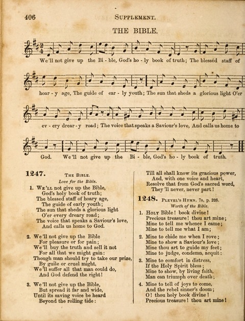 Congregational Hymn and Tune Book; containing the Psalms and Hymns of the General Association of Connecticut, adapted to Suitable Tunes page 410