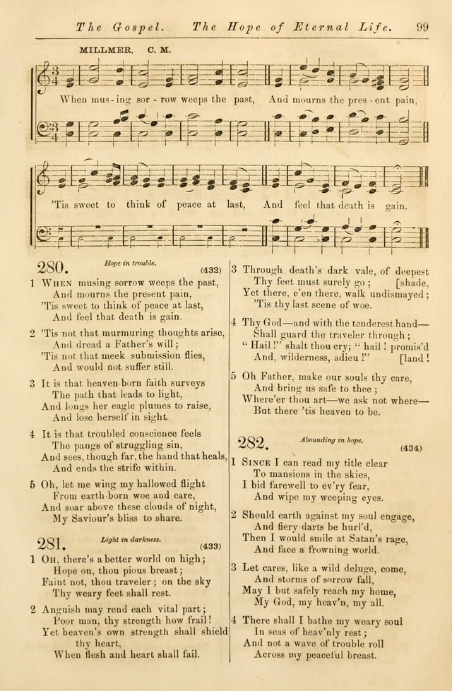 Christian Hymn and Tune Book, for use in Churches, and for Social and Family Devotions page 106