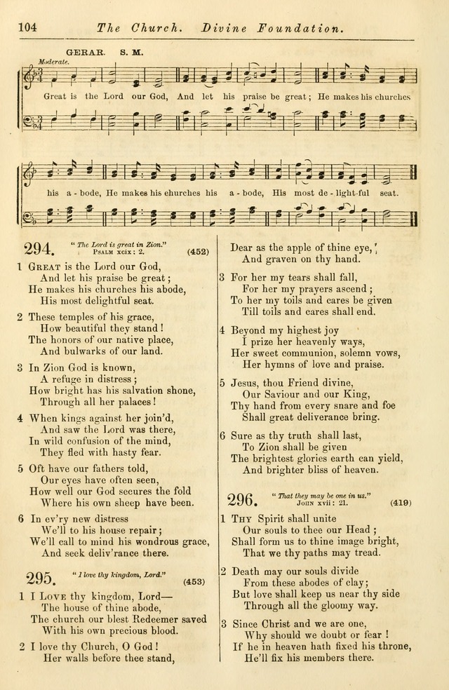 Christian Hymn and Tune Book, for use in Churches, and for Social and Family Devotions page 111