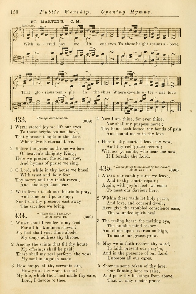 Christian Hymn and Tune Book, for use in Churches, and for Social and Family Devotions page 157