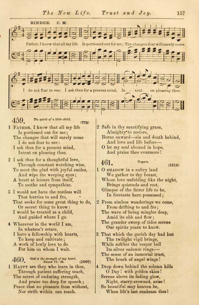 Christian Hymn and Tune Book, for use in Churches, and for Social and Family Devotions page 164