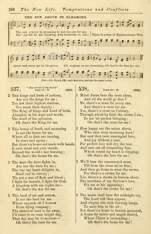 Christian Hymn and Tune Book, for use in Churches, and for Social and Family Devotions page 195