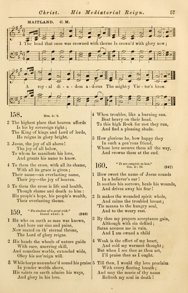 Christian Hymn and Tune Book, for use in Churches, and for Social and Family Devotions page 64