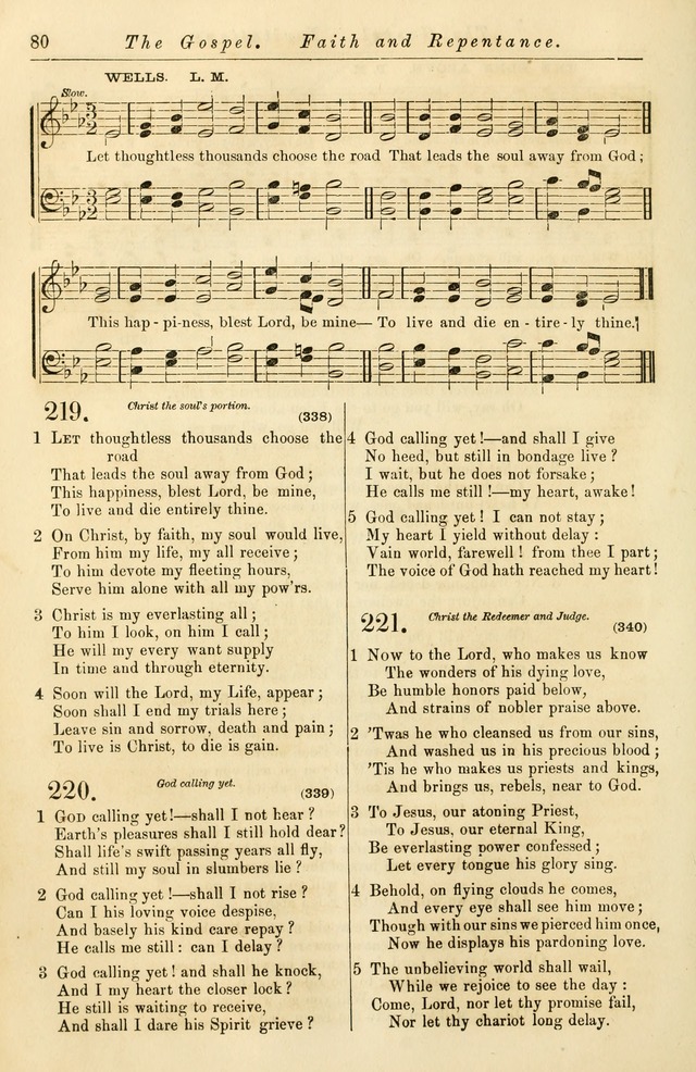 Christian Hymn and Tune Book, for use in Churches, and for Social and Family Devotions page 87