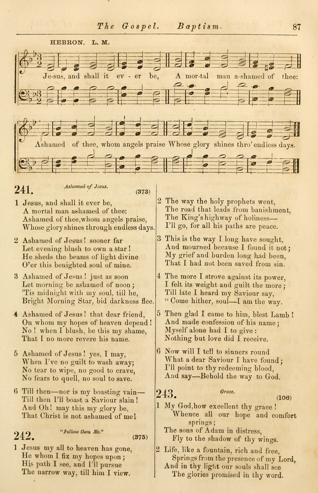 Christian Hymn and Tune Book, for use in Churches, and for Social and Family Devotions page 94