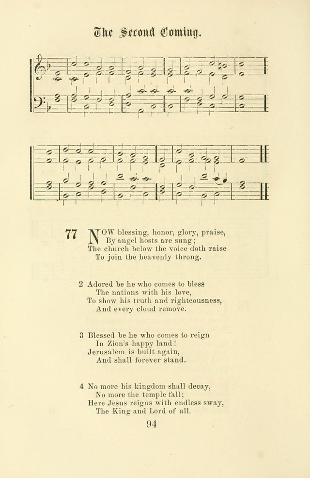 The Christian Hymnal, Hymns with Tunes for the Services of the Church page 101