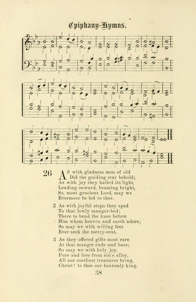 The Christian Hymnal, Hymns with Tunes for the Services of the Church page 45