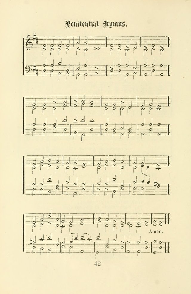 The Christian Hymnal, Hymns with Tunes for the Services of the Church page 49