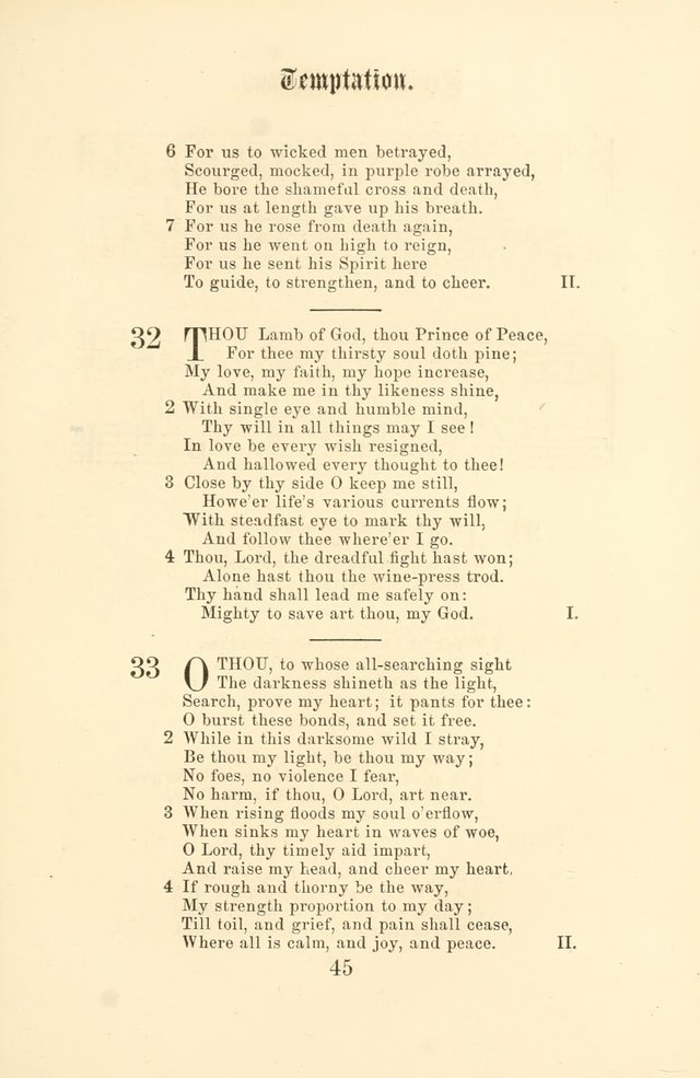 The Christian Hymnal, Hymns with Tunes for the Services of the Church page 52