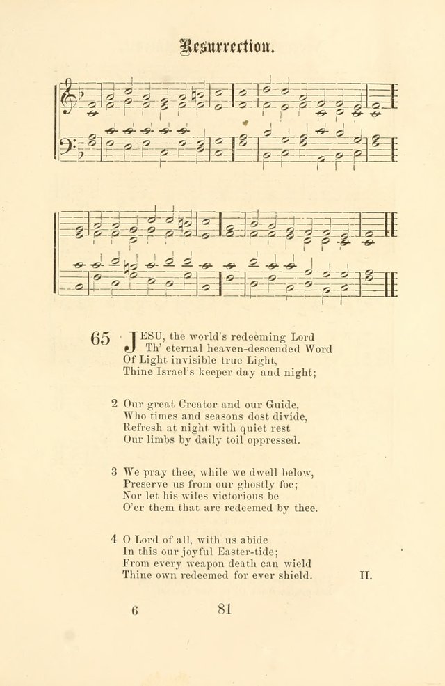 The Christian Hymnal, Hymns with Tunes for the Services of the Church page 88