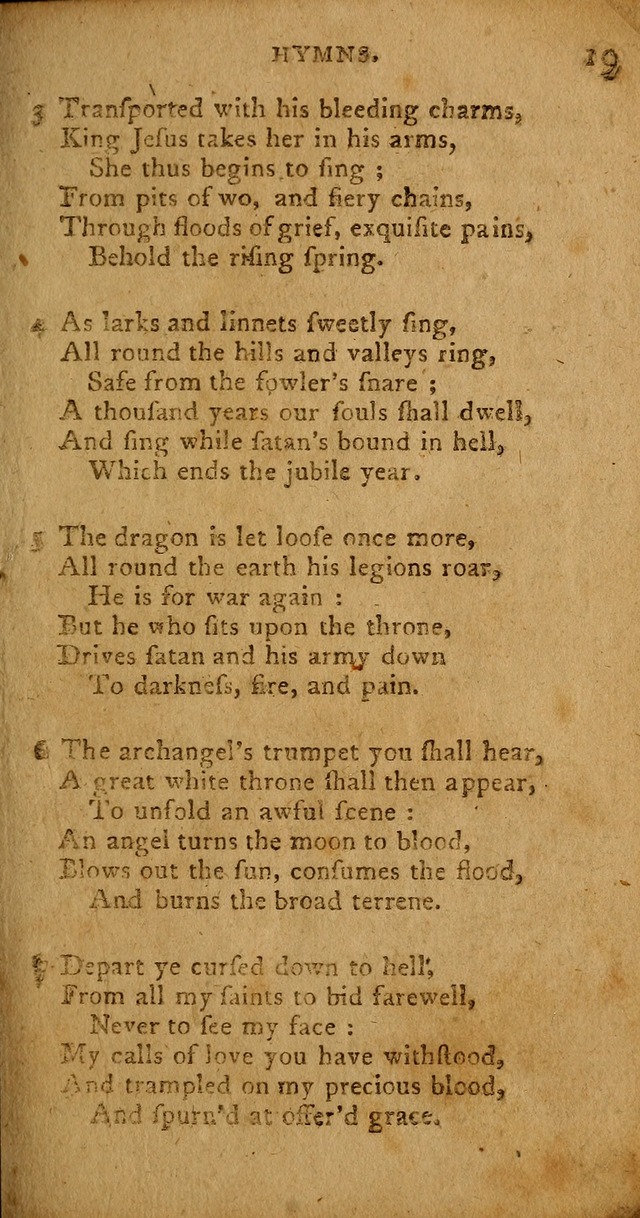 A Collection of Hymns for the Use of Christians. (4th ed.) page 19