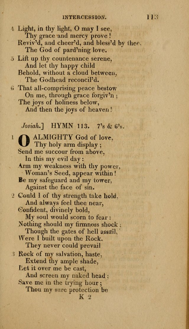 A Collection of Hymns for the Use of the Methodist Episcopal Church: Principally from the Collection of the Rev. John Wesley. M. A. page 118