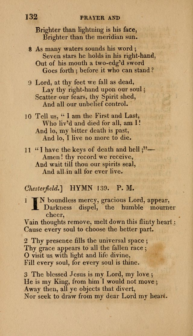 A Collection of Hymns for the Use of the Methodist Episcopal Church: Principally from the Collection of the Rev. John Wesley. M. A. page 137