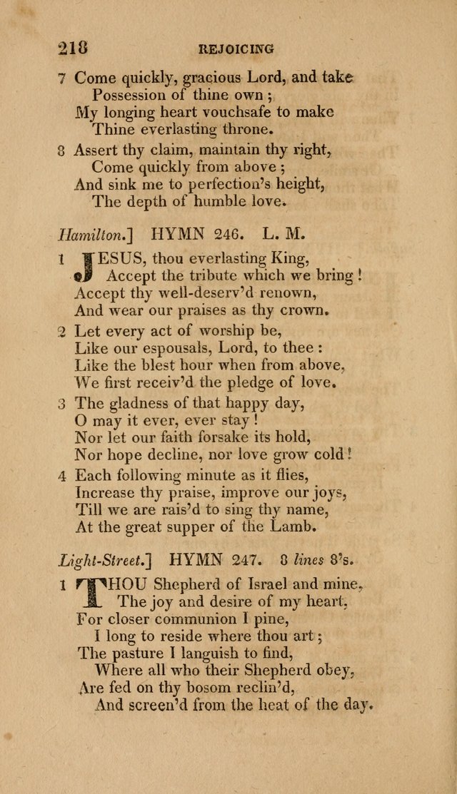 A Collection of Hymns for the Use of the Methodist Episcopal Church: Principally from the Collection of the Rev. John Wesley. M. A. page 223