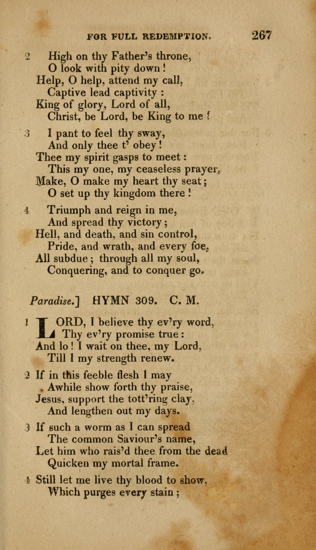 A Collection of Hymns for the Use of the Methodist Episcopal Church: Principally from the Collection of the Rev. John Wesley. M. A. page 272