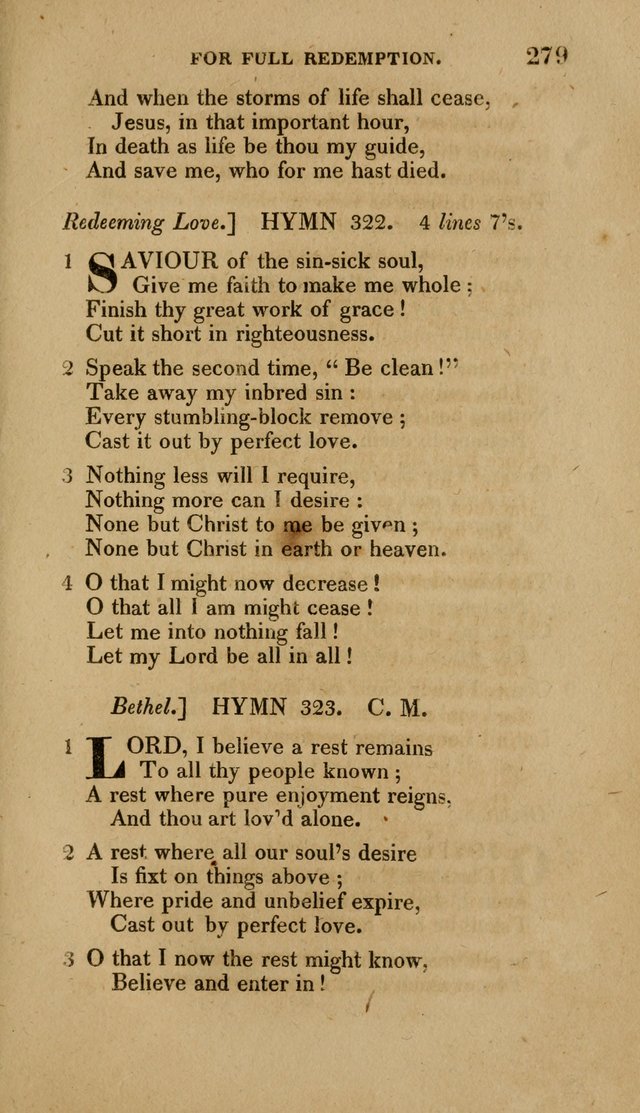 A Collection of Hymns for the Use of the Methodist Episcopal Church: Principally from the Collection of the Rev. John Wesley. M. A. page 284