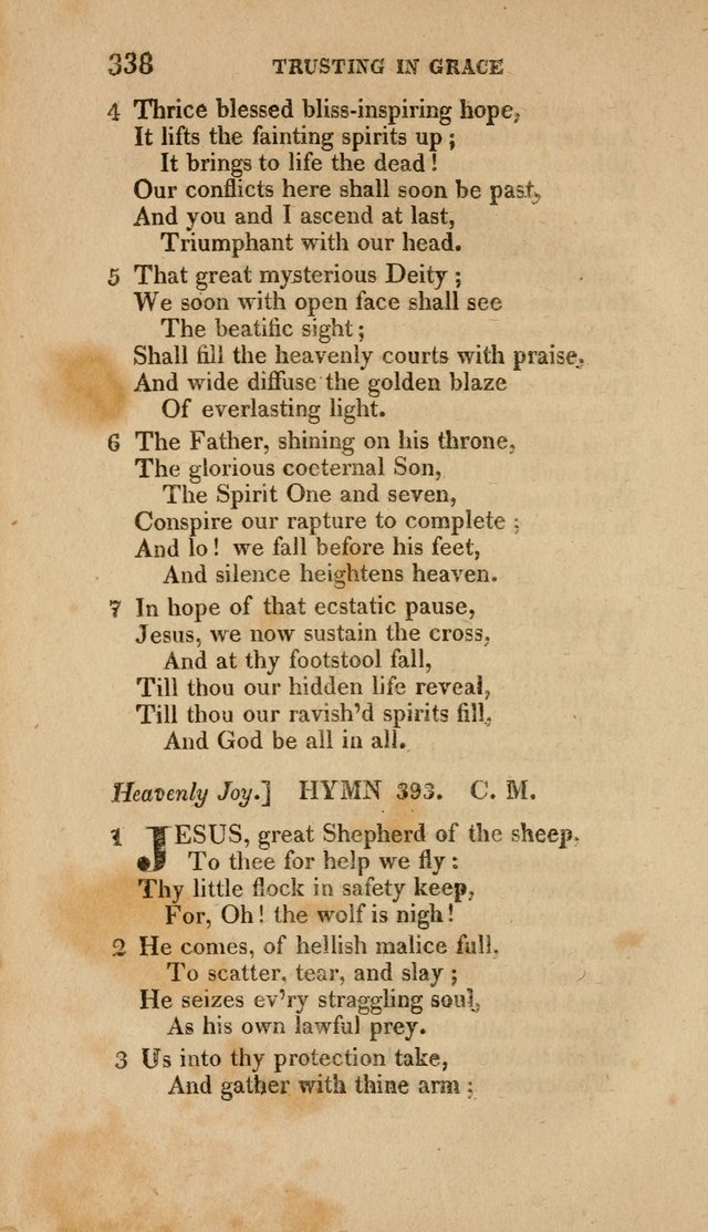 A Collection of Hymns for the Use of the Methodist Episcopal Church: Principally from the Collection of the Rev. John Wesley. M. A. page 343