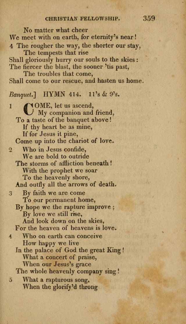 A Collection of Hymns for the Use of the Methodist Episcopal Church: Principally from the Collection of the Rev. John Wesley. M. A. page 364