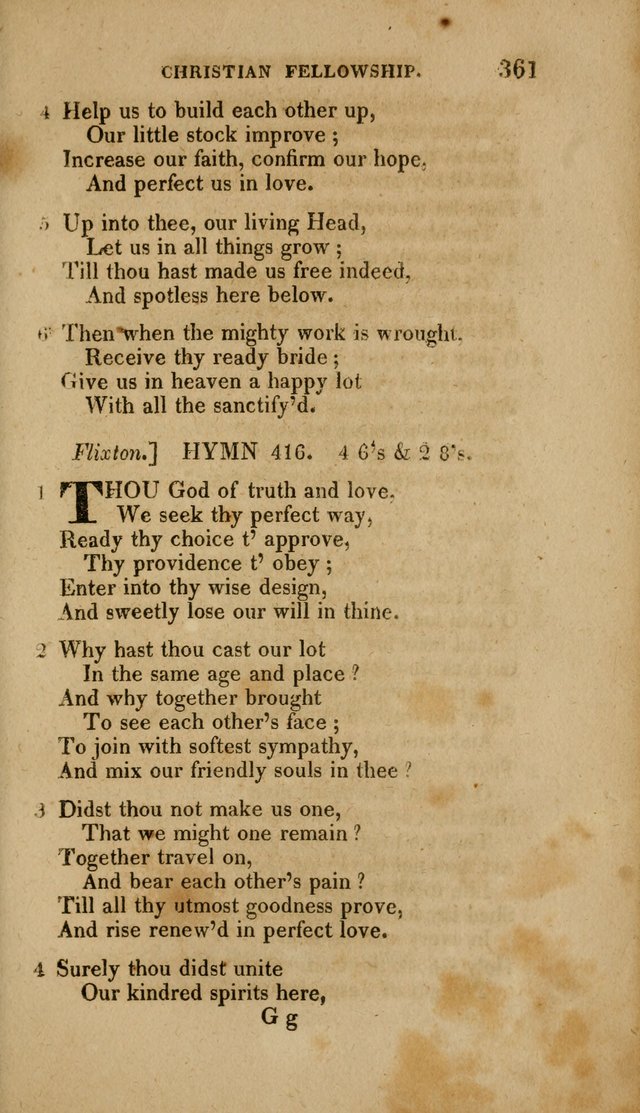 A Collection of Hymns for the Use of the Methodist Episcopal Church: Principally from the Collection of the Rev. John Wesley. M. A. page 366