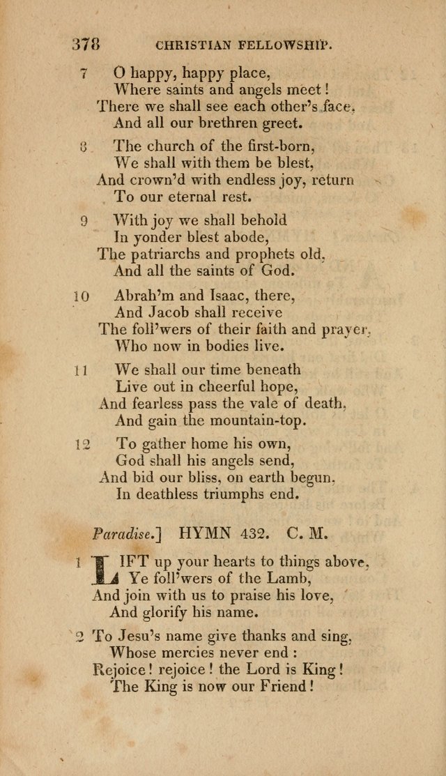 A Collection of Hymns for the Use of the Methodist Episcopal Church: Principally from the Collection of the Rev. John Wesley. M. A. page 383