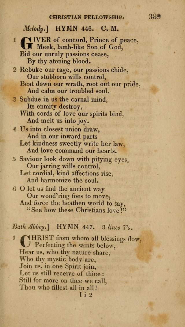 A Collection of Hymns for the Use of the Methodist Episcopal Church: Principally from the Collection of the Rev. John Wesley. M. A. page 394