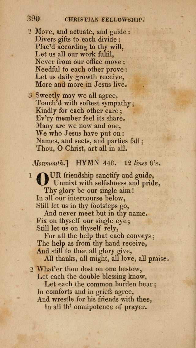 A Collection of Hymns for the Use of the Methodist Episcopal Church: Principally from the Collection of the Rev. John Wesley. M. A. page 395