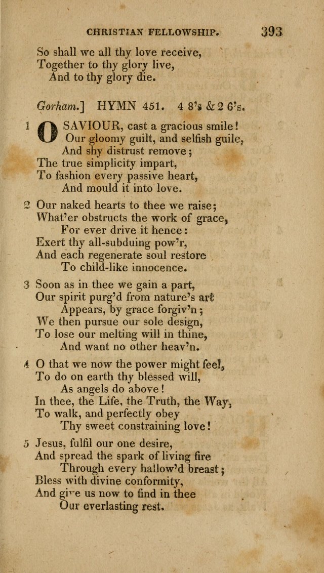 A Collection of Hymns for the Use of the Methodist Episcopal Church: Principally from the Collection of the Rev. John Wesley. M. A. page 398