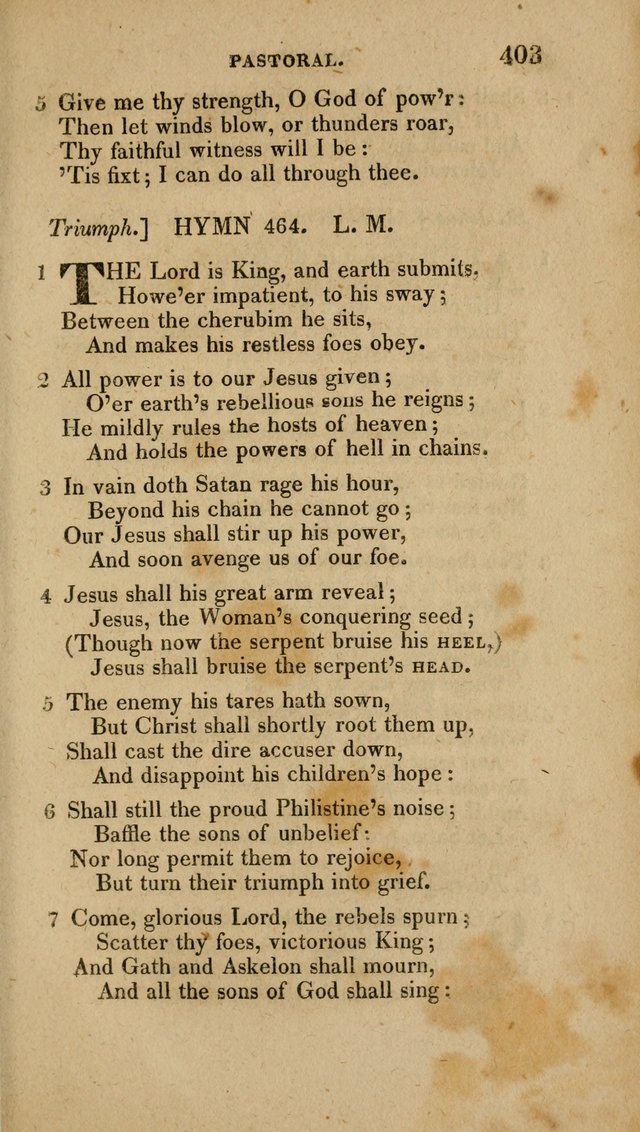 A Collection of Hymns for the Use of the Methodist Episcopal Church: Principally from the Collection of the Rev. John Wesley. M. A. page 408