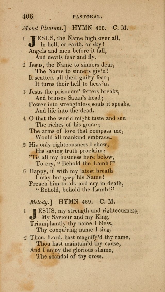 A Collection of Hymns for the Use of the Methodist Episcopal Church: Principally from the Collection of the Rev. John Wesley. M. A. page 411