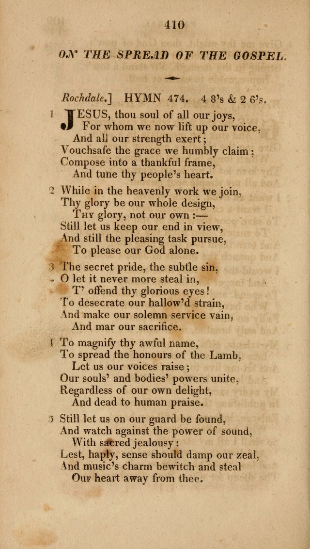 A Collection of Hymns for the Use of the Methodist Episcopal Church: Principally from the Collection of the Rev. John Wesley. M. A. page 415