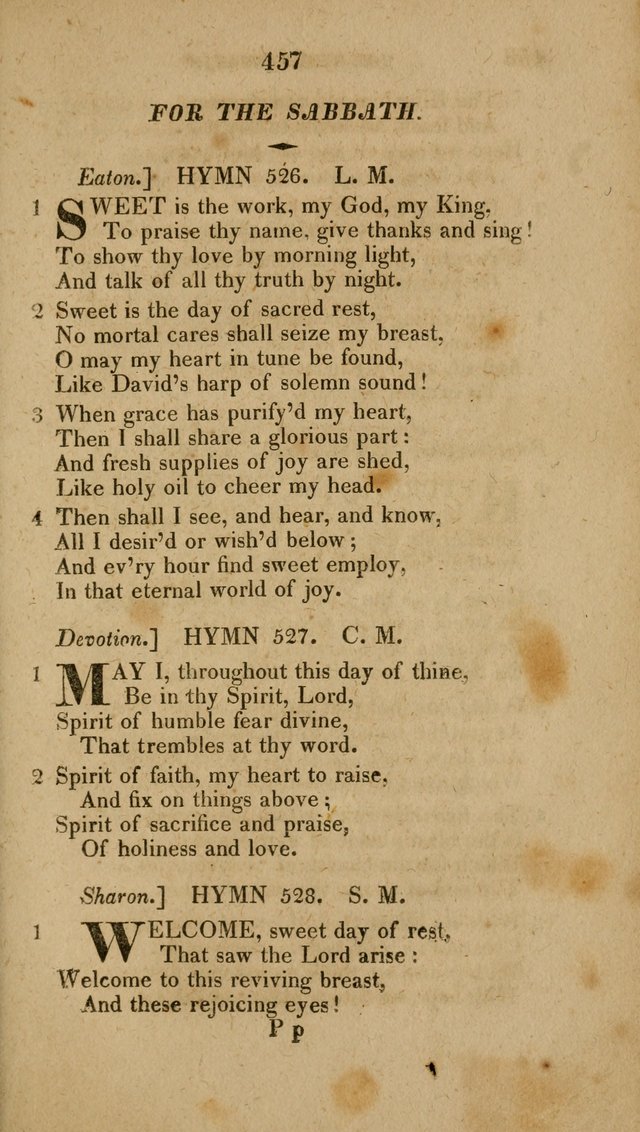 A Collection of Hymns for the Use of the Methodist Episcopal Church: Principally from the Collection of the Rev. John Wesley. M. A. page 462