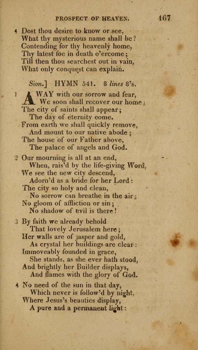 A Collection of Hymns for the Use of the Methodist Episcopal Church: Principally from the Collection of the Rev. John Wesley. M. A. page 472