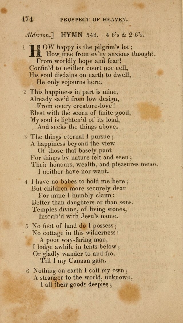 A Collection of Hymns for the Use of the Methodist Episcopal Church: Principally from the Collection of the Rev. John Wesley. M. A. page 479