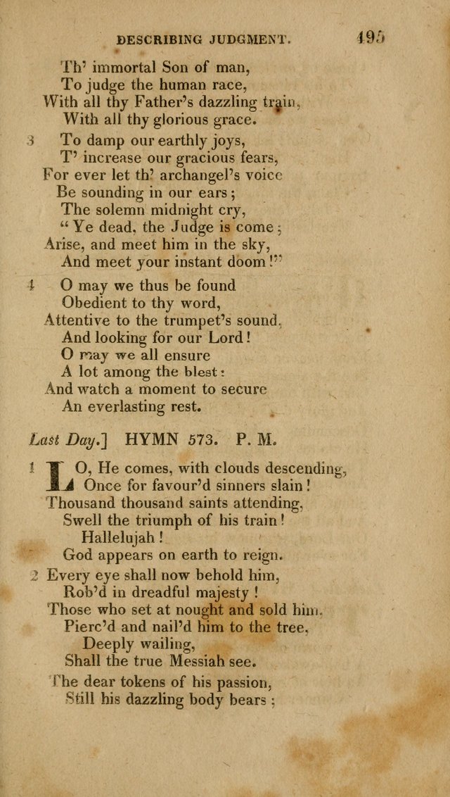 A Collection of Hymns for the Use of the Methodist Episcopal Church: Principally from the Collection of the Rev. John Wesley. M. A. page 500