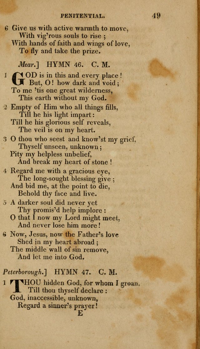 A Collection of Hymns for the Use of the Methodist Episcopal Church: Principally from the Collection of the Rev. John Wesley. M. A. page 54