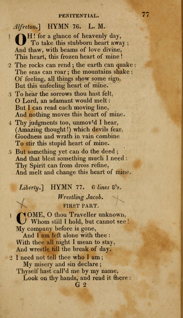 A Collection of Hymns for the Use of the Methodist Episcopal Church: Principally from the Collection of the Rev. John Wesley. M. A. page 82