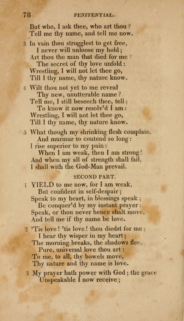 A Collection of Hymns for the Use of the Methodist Episcopal Church: Principally from the Collection of the Rev. John Wesley. M. A. page 83