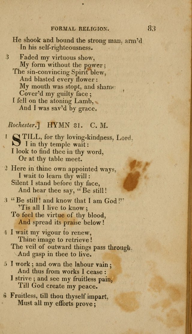 A Collection of Hymns for the Use of the Methodist Episcopal Church: Principally from the Collection of the Rev. John Wesley. M. A. page 88