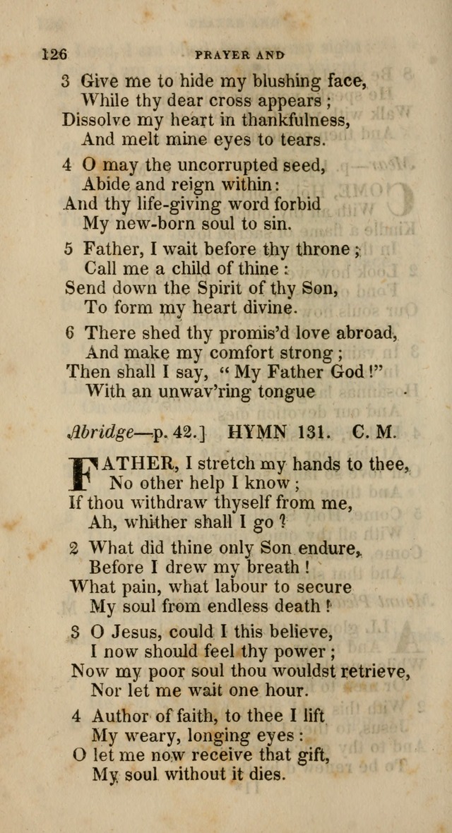 A Collection of Hymns for the Use of the Methodist Episcopal Church: principally from the collection of  Rev. John Wesley, M. A., late fellow of Lincoln College, Oxford; with... (Rev. & corr.) page 126