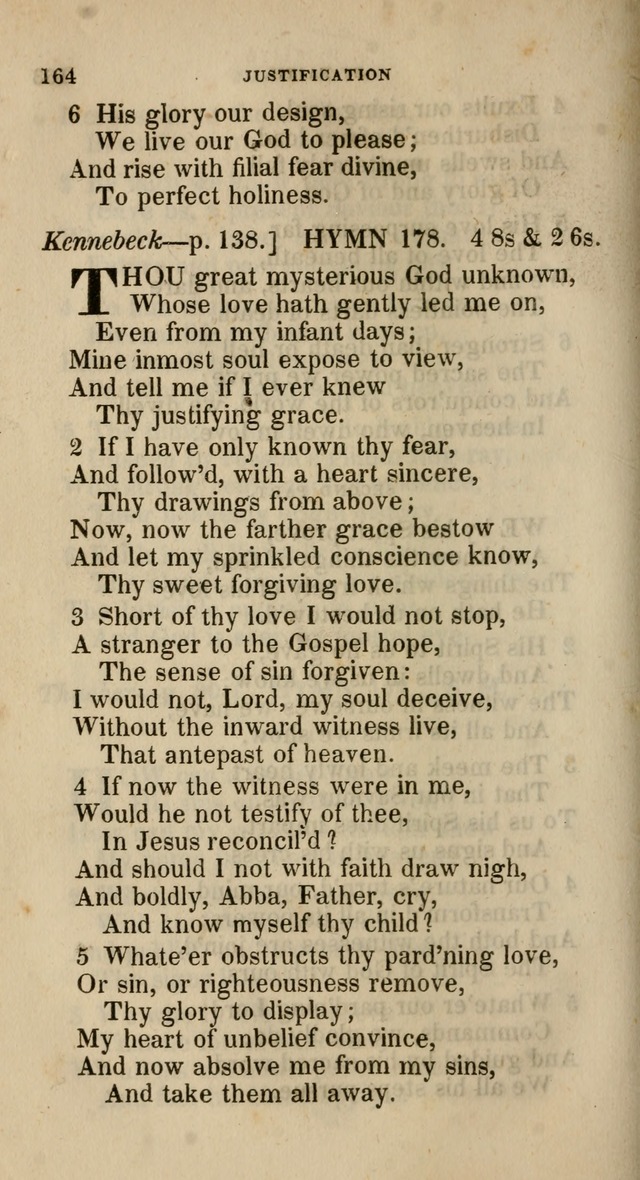 A Collection of Hymns for the Use of the Methodist Episcopal Church: principally from the collection of  Rev. John Wesley, M. A., late fellow of Lincoln College, Oxford; with... (Rev. & corr.) page 164