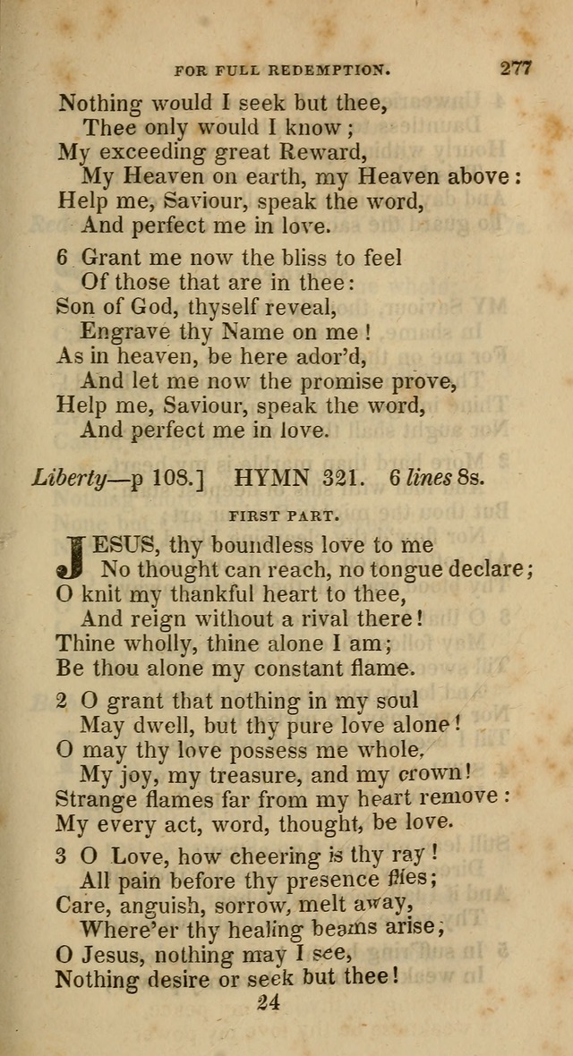 A Collection of Hymns for the Use of the Methodist Episcopal Church: principally from the collection of  Rev. John Wesley, M. A., late fellow of Lincoln College, Oxford; with... (Rev. & corr.) page 277