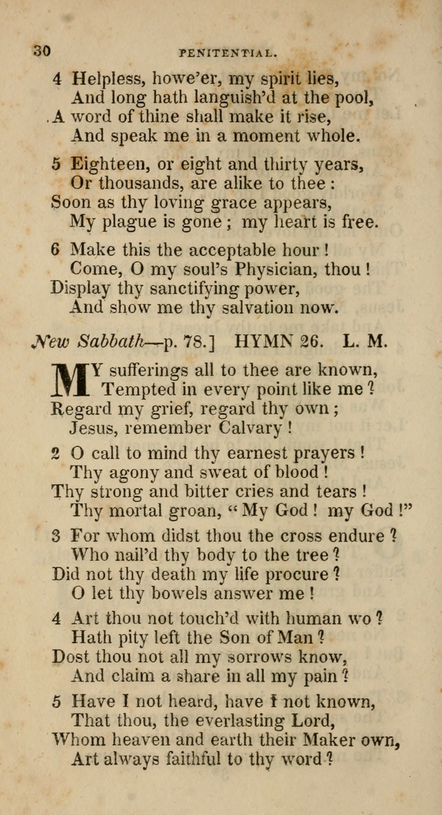 A Collection of Hymns for the Use of the Methodist Episcopal Church: principally from the collection of  Rev. John Wesley, M. A., late fellow of Lincoln College, Oxford; with... (Rev. & corr.) page 30