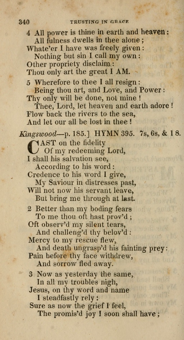 A Collection of Hymns for the Use of the Methodist Episcopal Church: principally from the collection of  Rev. John Wesley, M. A., late fellow of Lincoln College, Oxford; with... (Rev. & corr.) page 340