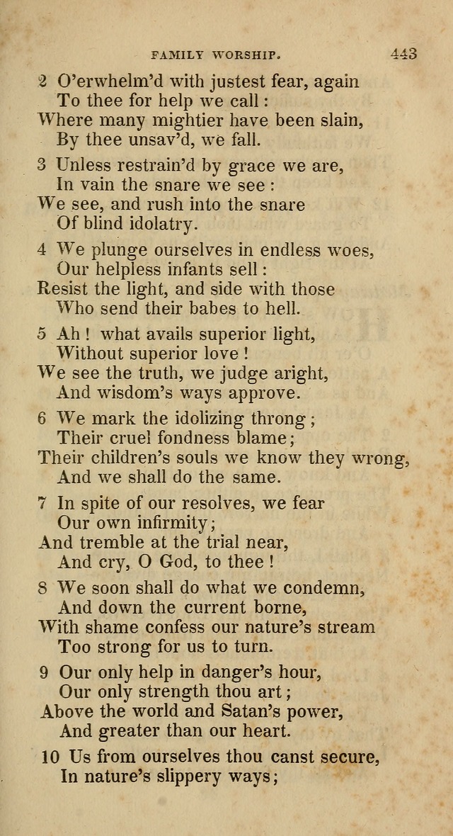 A Collection of Hymns for the Use of the Methodist Episcopal Church: principally from the collection of  Rev. John Wesley, M. A., late fellow of Lincoln College, Oxford; with... (Rev. & corr.) page 443