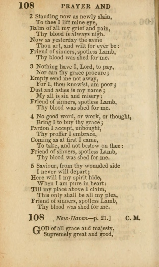 A Collection of Hymns: for the use of the Methodist Episcopal Church, principally from the collection of the Rev. John Wesley, A. M., late fellow of Lincoln College..(Rev. and corr. with a supplement) page 110