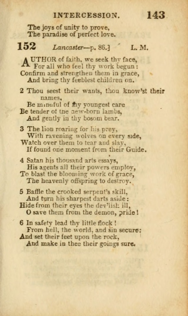 A Collection of Hymns: for the use of the Methodist Episcopal Church, principally from the collection of the Rev. John Wesley, A. M., late fellow of Lincoln College..(Rev. and corr. with a supplement) page 145