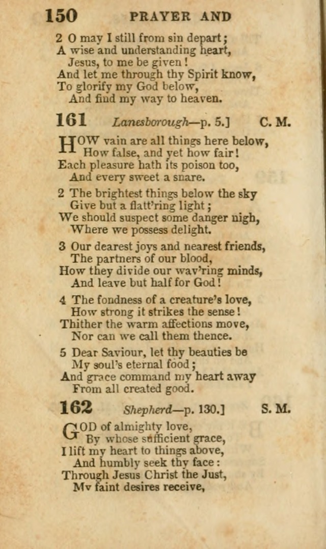 A Collection of Hymns: for the use of the Methodist Episcopal Church, principally from the collection of the Rev. John Wesley, A. M., late fellow of Lincoln College..(Rev. and corr. with a supplement) page 152