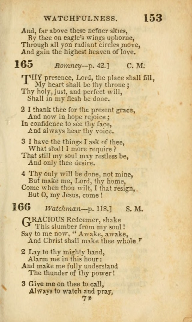 A Collection of Hymns: for the use of the Methodist Episcopal Church, principally from the collection of the Rev. John Wesley, A. M., late fellow of Lincoln College..(Rev. and corr. with a supplement) page 155