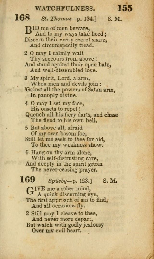 A Collection of Hymns: for the use of the Methodist Episcopal Church, principally from the collection of the Rev. John Wesley, A. M., late fellow of Lincoln College..(Rev. and corr. with a supplement) page 157