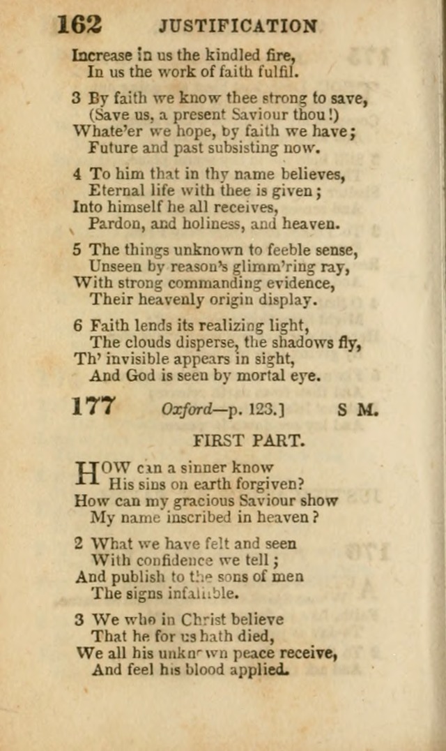 A Collection of Hymns: for the use of the Methodist Episcopal Church, principally from the collection of the Rev. John Wesley, A. M., late fellow of Lincoln College..(Rev. and corr. with a supplement) page 164